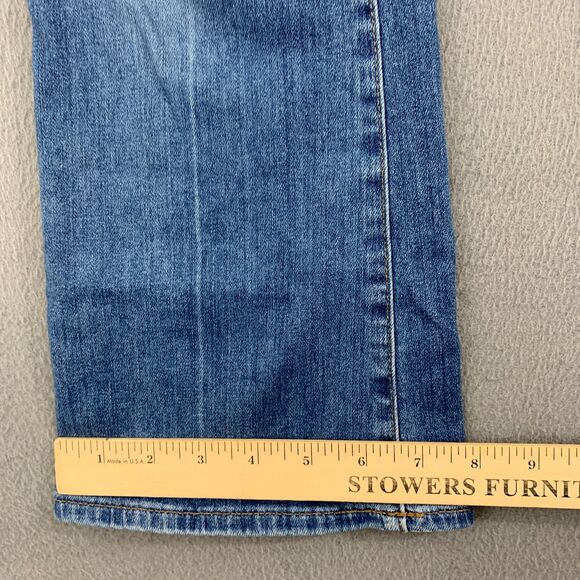 Madewell Jeans Womens Size 28 Cali Demi Bootcut Stretch Distressed Inseam 26" - Picture 4 of 15